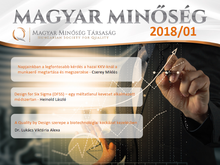 Megjelent a Magyar Minőség 2018. januári száma, címlap.